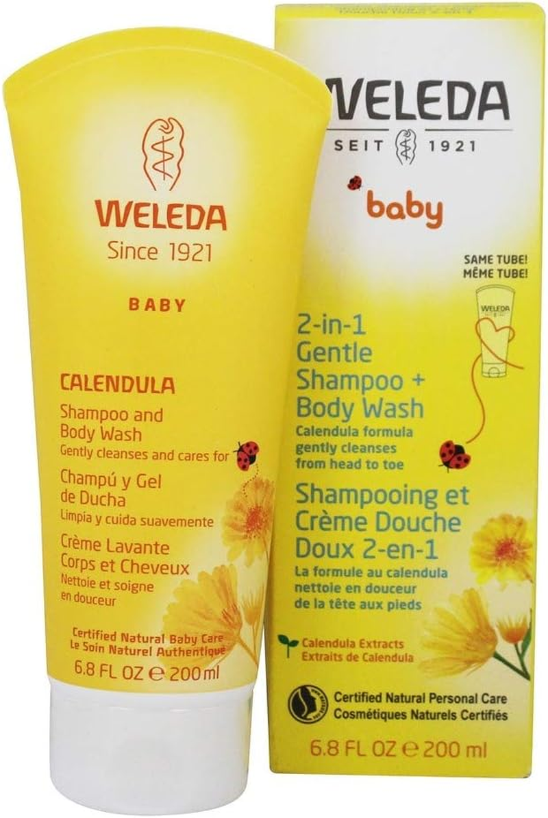 Weleda Baby Calendula 6.8-Ounce Shampoo and Body Wash image number 3