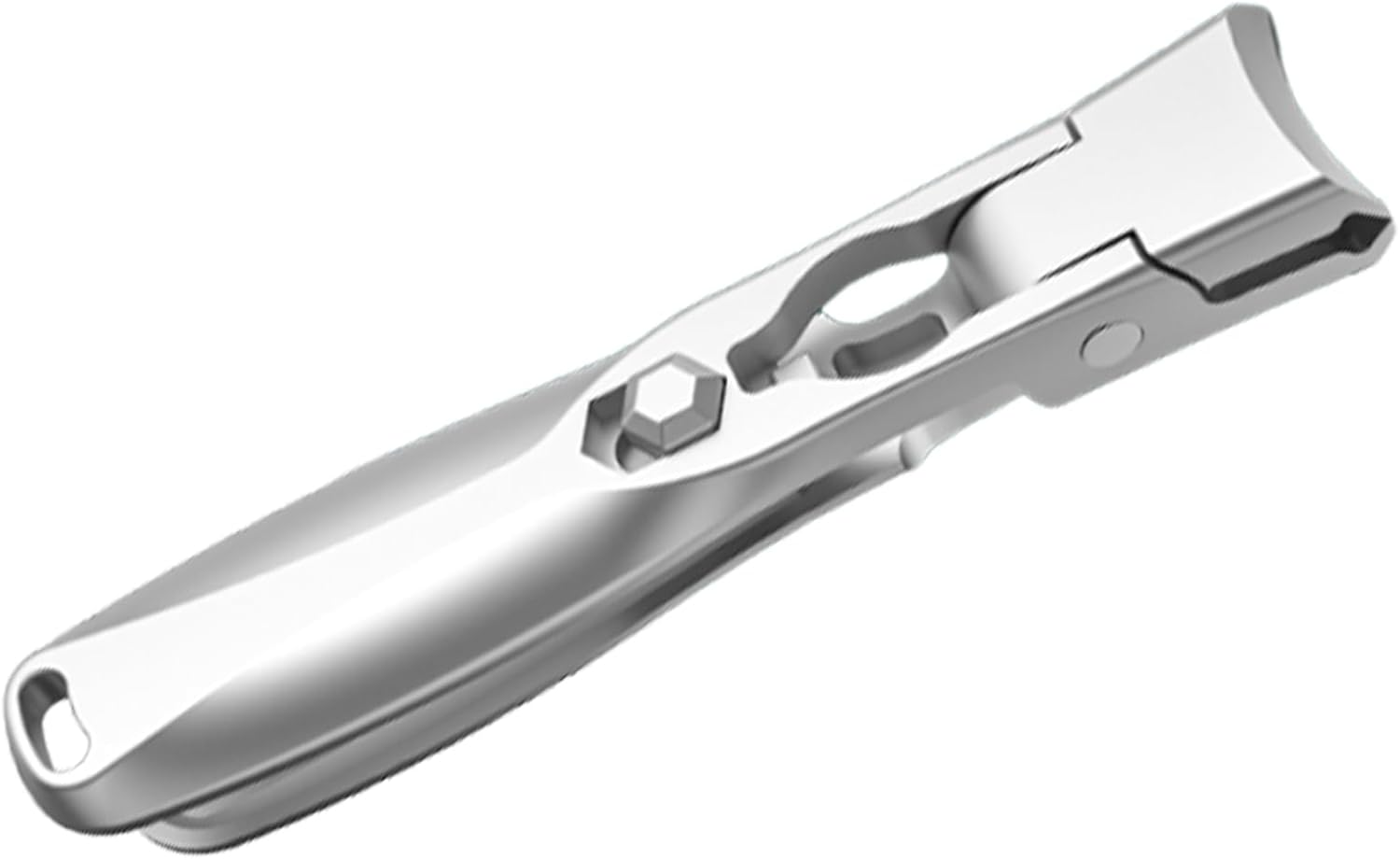 Nail Clippers for Men | Stainless Steel Nail Cutters - Stainless Steel Portable Toenail Cutter for Daily Personal Care Routine Travel Office Home Travelers Seniors image number 4