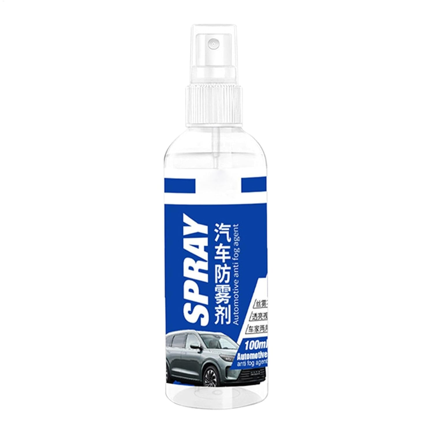 Waterproof Fogging for Automotive - Glass Coating Agent 100Ml Window Spray,Long-Lasting Glass Cleaner Shine Waterproof Car Supplies for Windshield & Glass image number 1