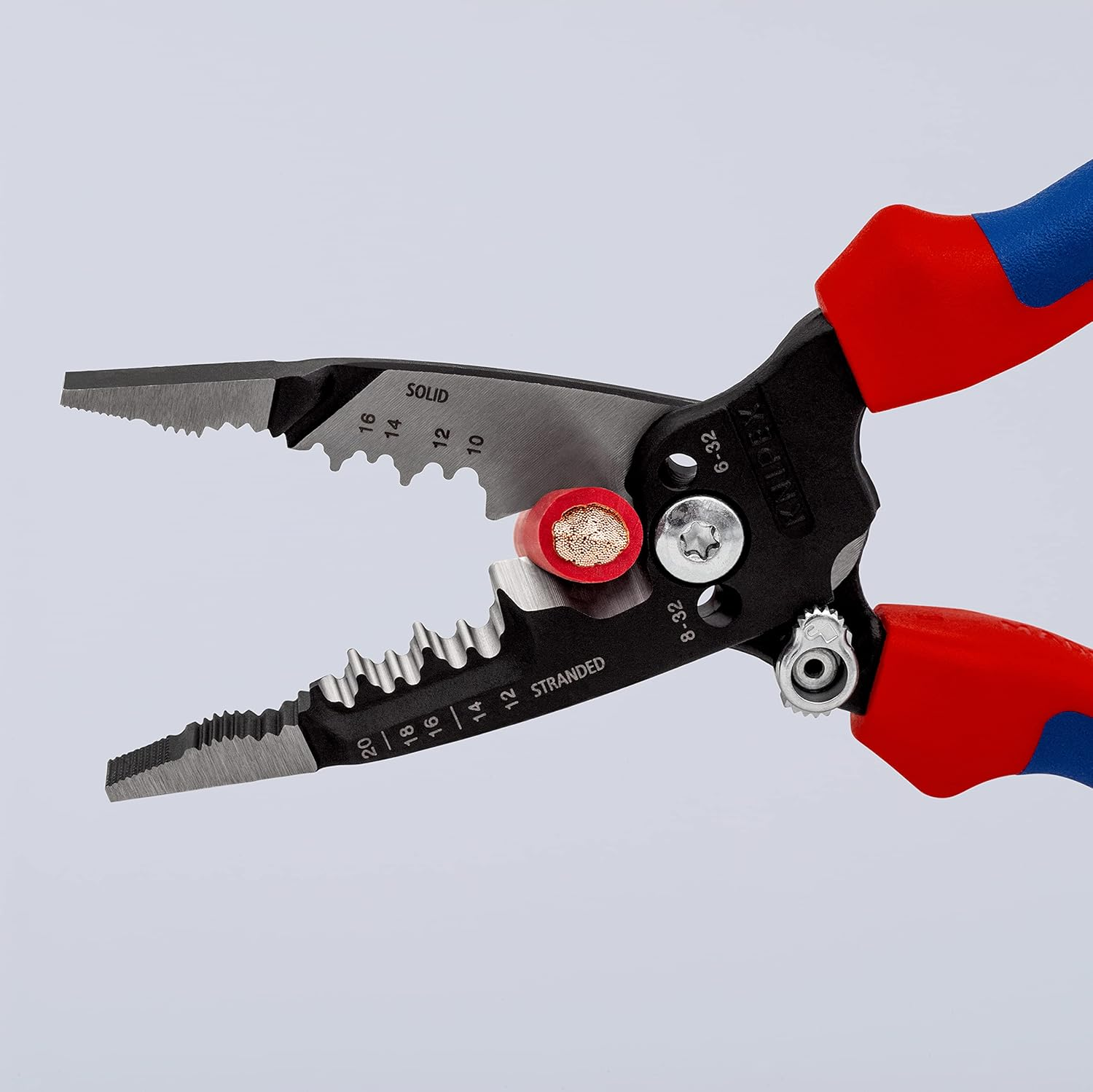 Knipex 13 72 8 American Style Multifunction Electrician Pliers Wire Stripper, 200 Mm Length image number 3
