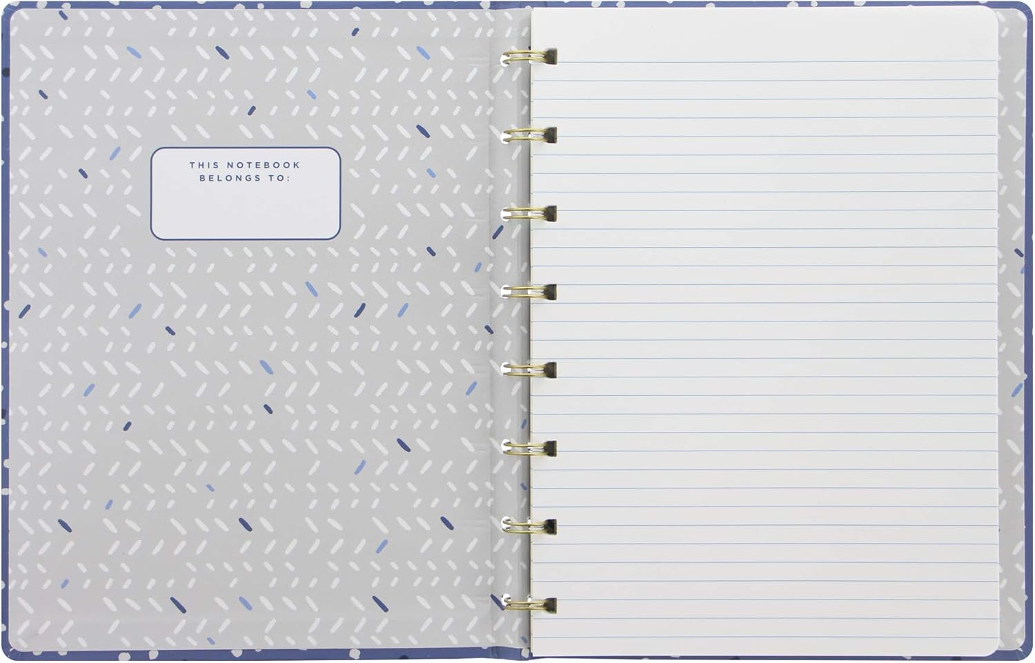 Filofax Indigo A5 Refillable Notebook, Snow