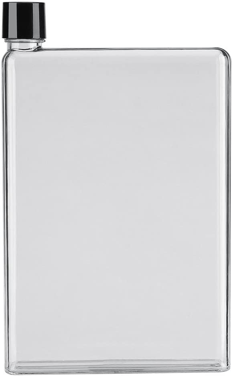 Tyenaza Flat Water Bottle, Slim Water Bottle for Purse, Leak Proof Slim Handbag Poket Drinking Bottle for Outdoor Sports Fitness Camping Hiking Cycling 750Ml image number 6