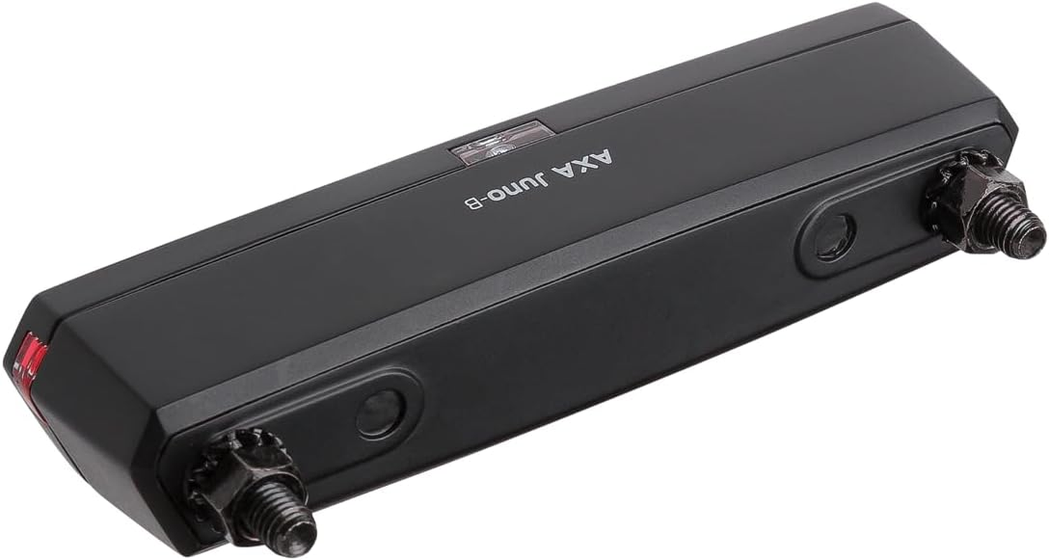 AXA Juno Battery Auto off 50 Mm - Battery Rear Light - 2 X AAA Batteries Included - 500 M Visible - Stvzo Approval image number 1