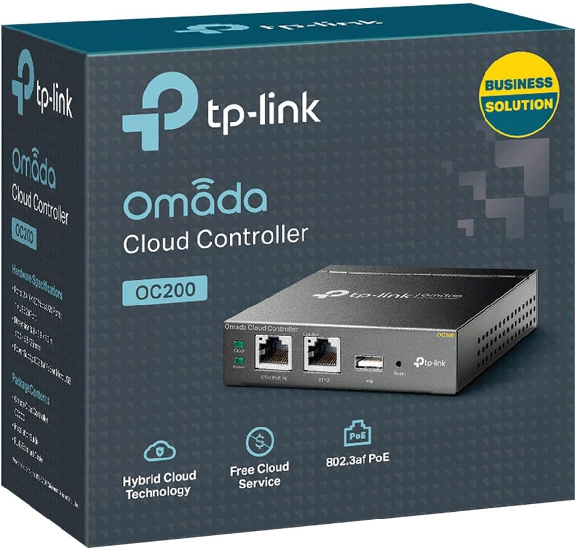 Tp-Link OC200 Omada Wi-Fi Network Cloud Controller &ndash; Compatible with All Tp-Link Eaps, Mobile APP Easy Remote/Local Management, No License Fee, Powered by 802.3 Af/At POE or Micro USB image number 3