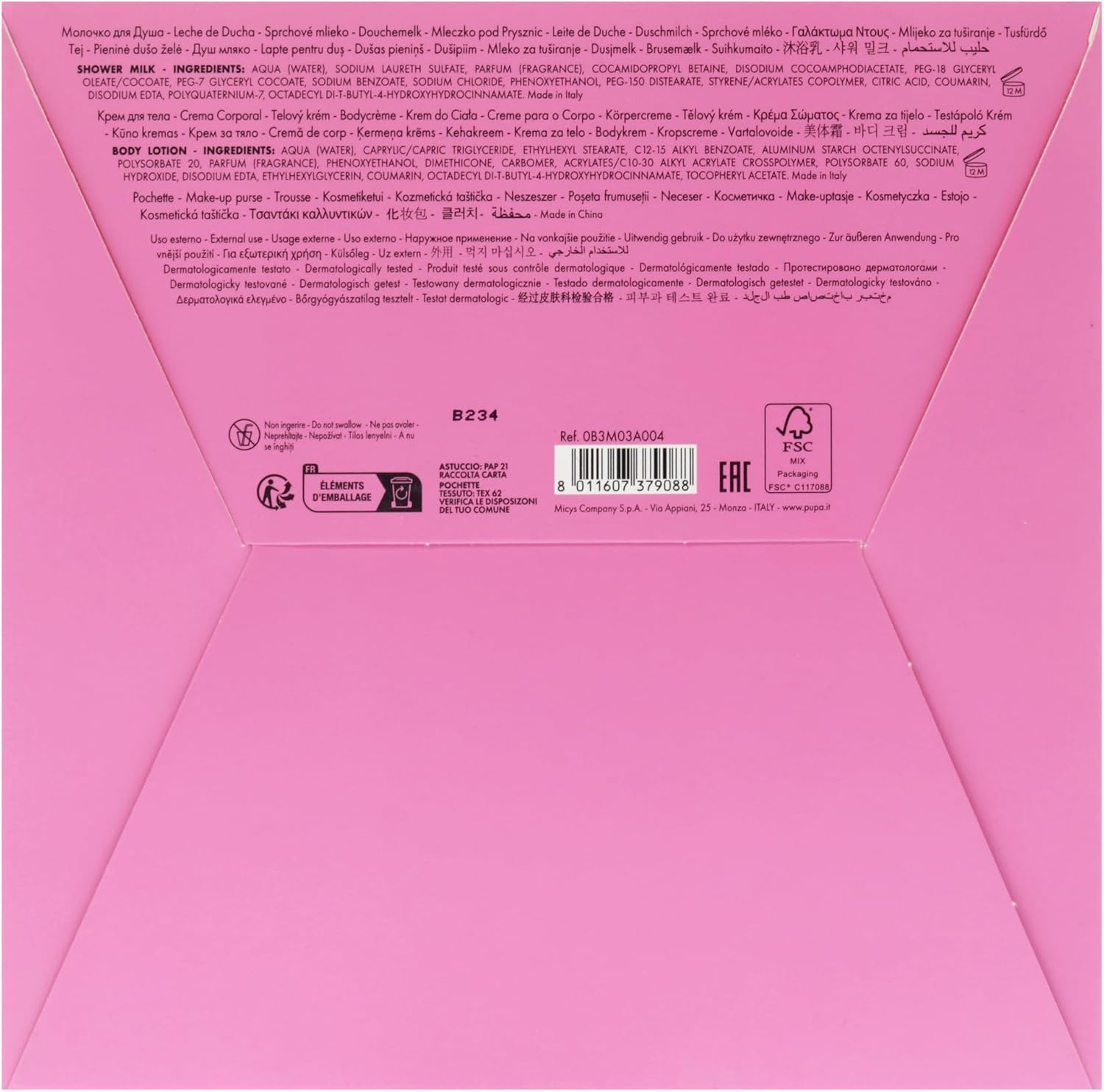 Pupa Av2024-Pupa Milano-Breakfast Lovers Set Toast by Pupa Milano for Women-0517Fa5D image number 1