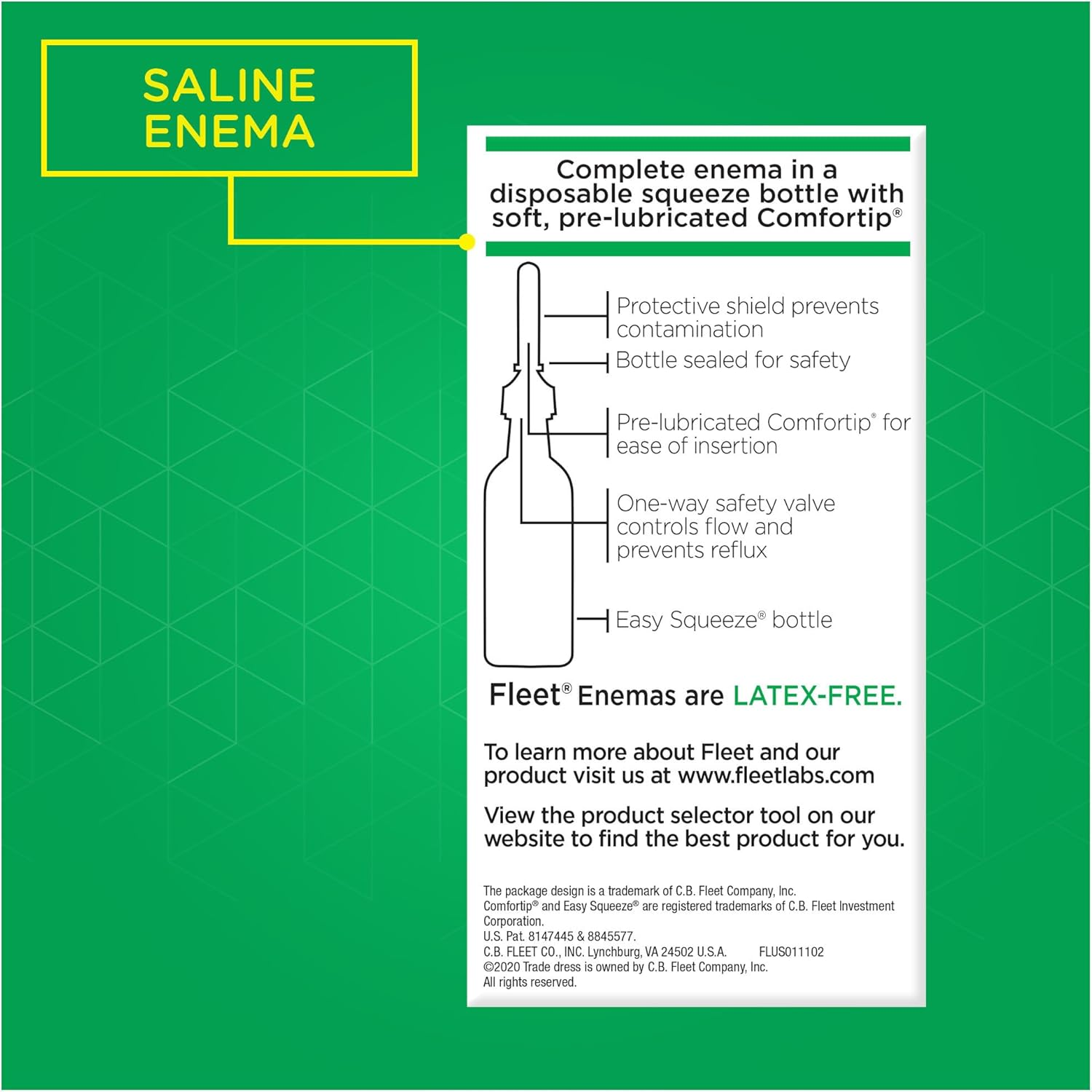 Fleet Saline Enema, 133 Ml * 4 image number 6