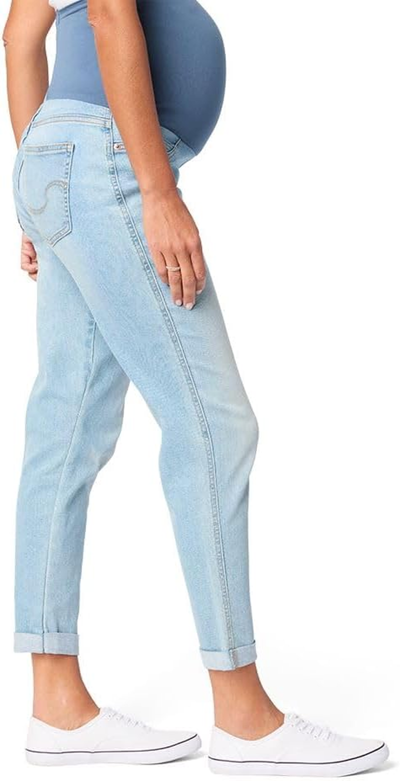 Signature by Levi Strauss & Co. Gold Label Women'S Maternity Boyfriend (Standard and Plus) image number 4