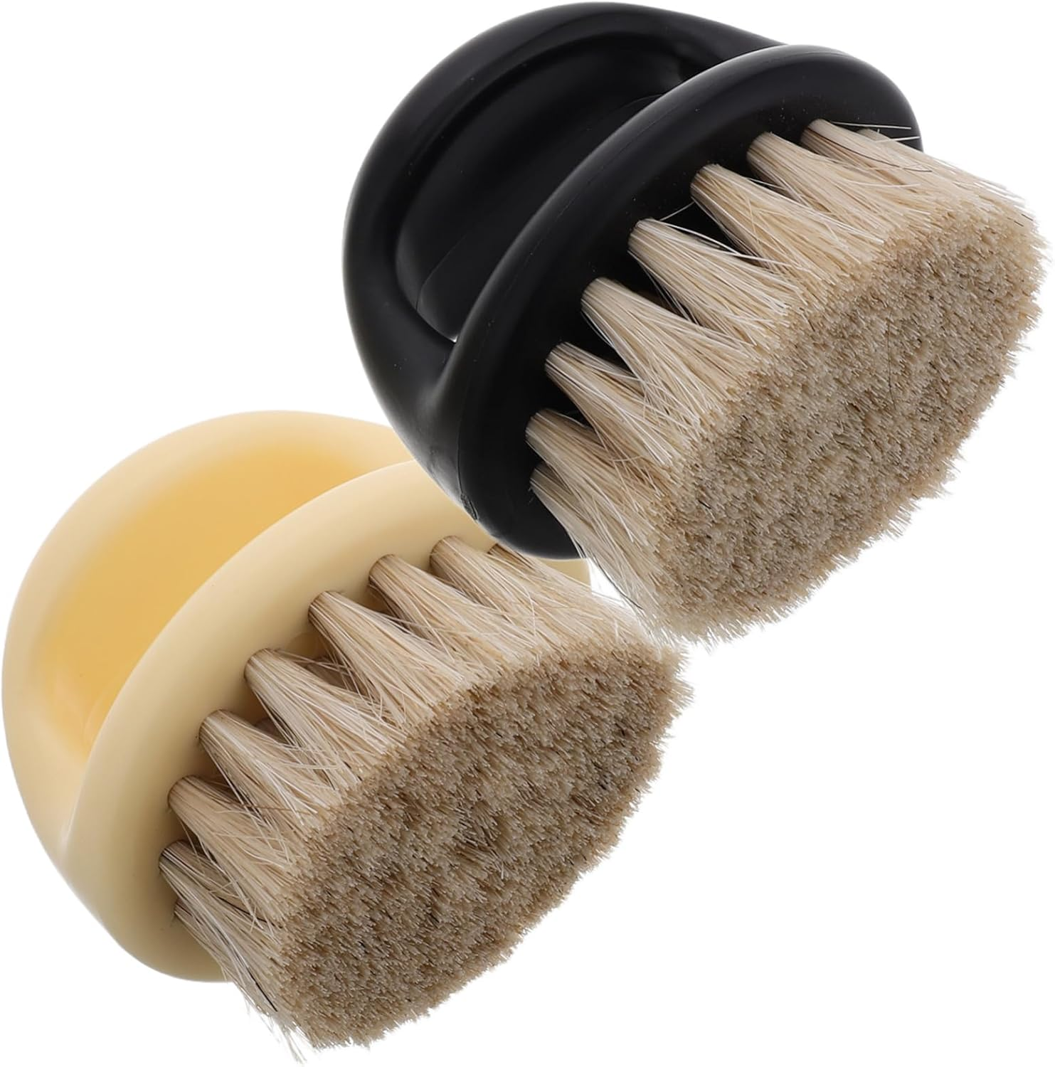 PLAFOPE 2Pcs Professional Nail Care Tools Fingernail Brush Cleaner Soft Bristle Nail Art Dust Brush Versatile for Salon Home Use Portable image number 6