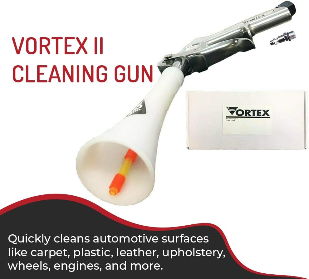HI-TECH Vortex II Cleaning Gun - Quickly Blasts Dirt and Dust from Surface - Works with Air Compressor between 60 and 90 Psi image number 3