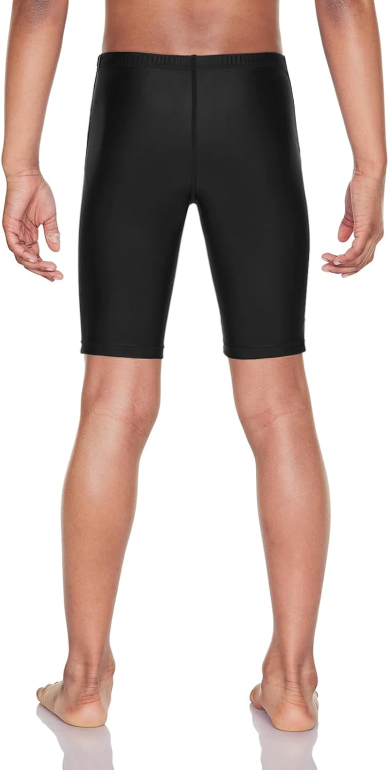 TSLA Boy'S Swim Jammer, Youth Racing Competitive Swimming Shorts Trunks, UPF 50+ Sun Protection Endurance Training Swimsuit TM-BSJ06-JPB Large [US 14-16] image number 2