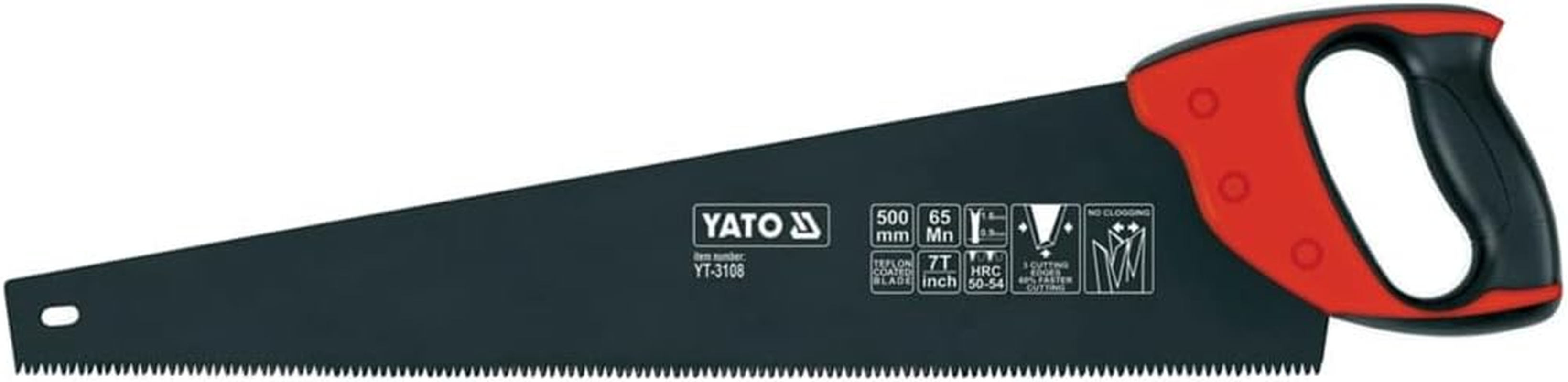 Yato Wood Hand Saw, 500 Mm
