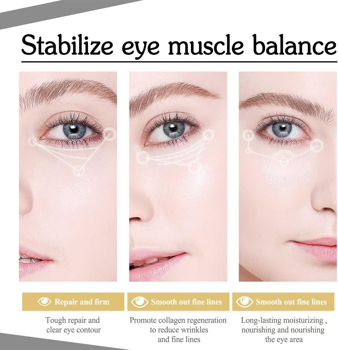 Lumibalm Eye Bags, Lumibalm Eye Serum，Turmeric Eye Cream Stick, Turmeric Retinol Eye Stick, Hydrating Eye Stick, anti Aging under Eye Cream, Reduces Dark Circles and Eye Bags(3Pcs)