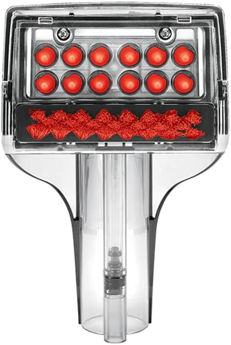 Bissell Deep Reach Tool, for Spotclean Portable Carpet Cleaners, Spotclean Accessory, Remove Built-In Stains, for Carpet, Upholstery, Car Interiors, Stairs, Black/Red, 2367 image number 4