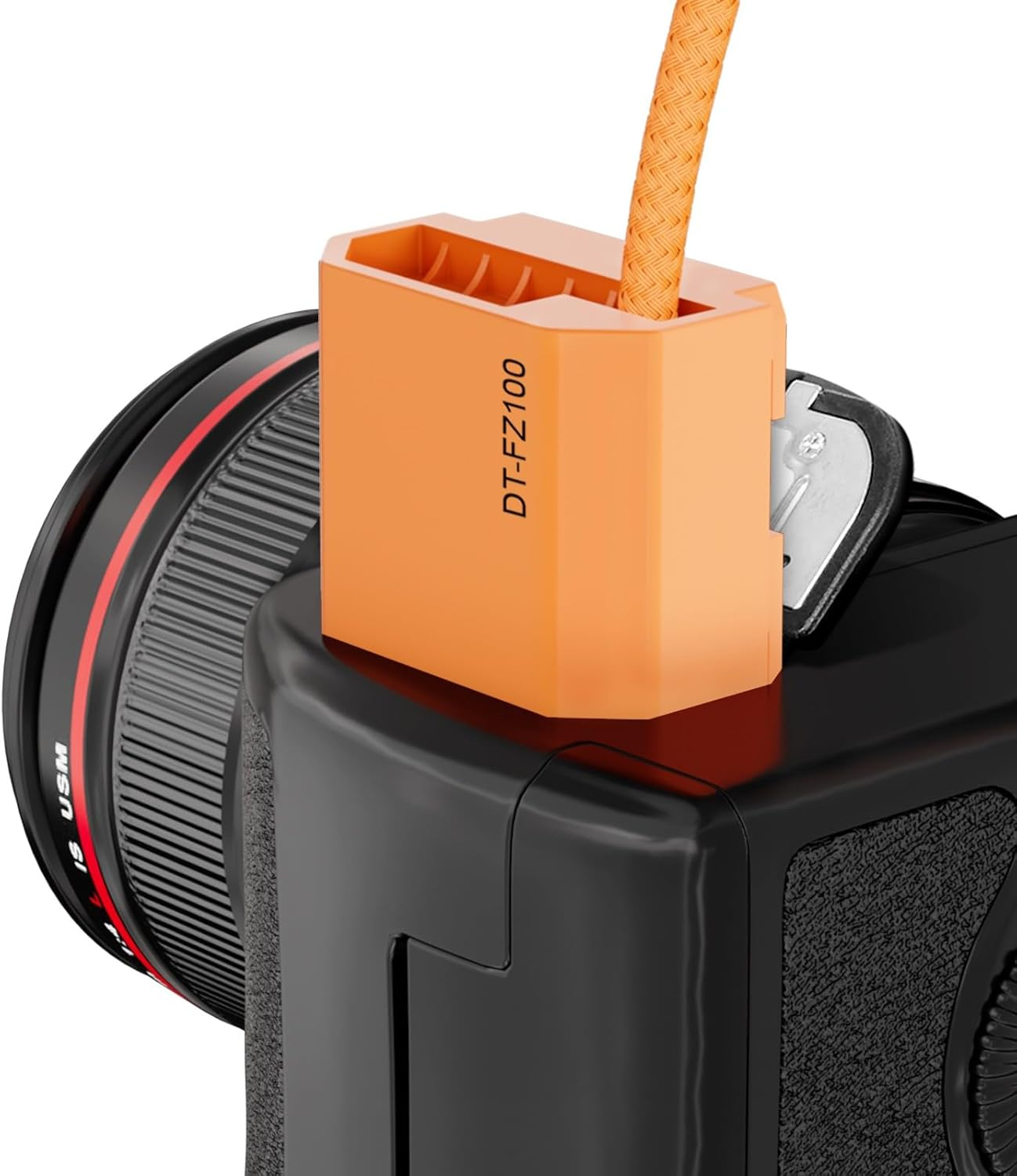 ZGCINE DT-FZ100 D-Tap to NP-FZ100 Dummy with Braided Wire P8B4 image number 3