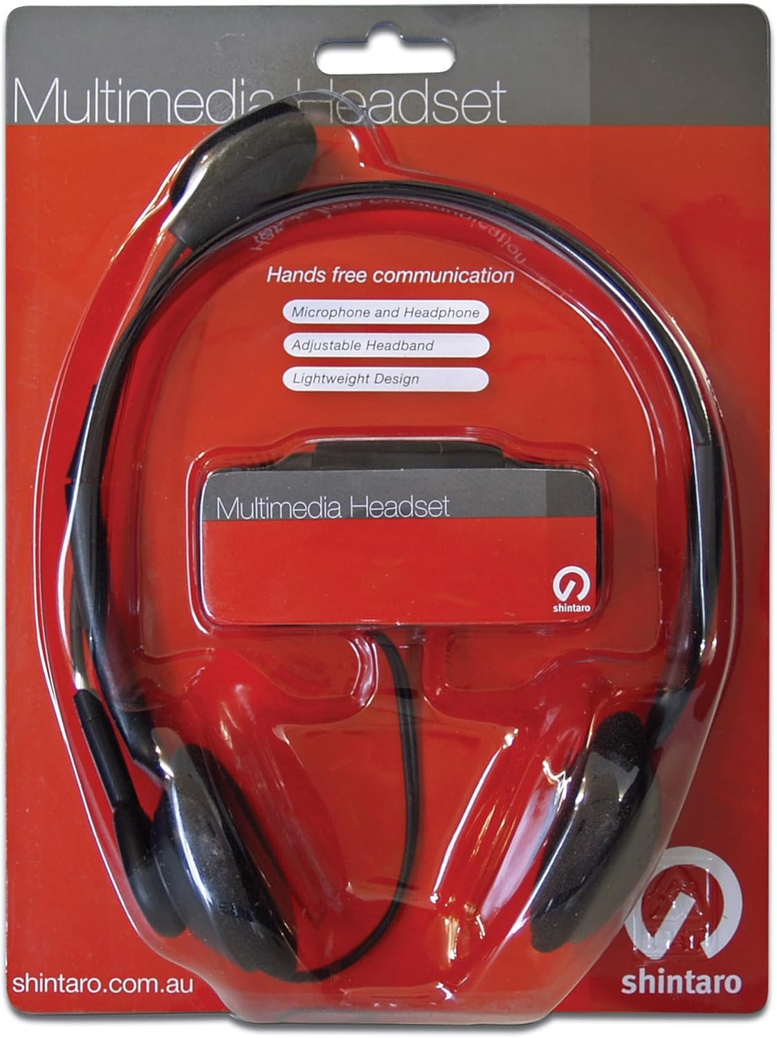 Shintaro Light Weight Headset with Microphone and Audio Jack image number 2