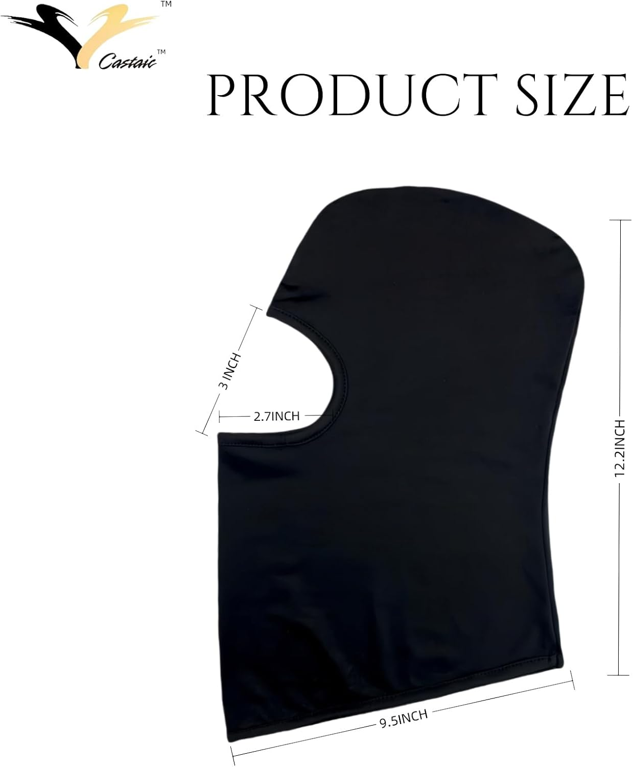 Castaic Summer UV Protection Breathable Face Mask, Motorcycle Ski Scarf for Men/Women image number 5