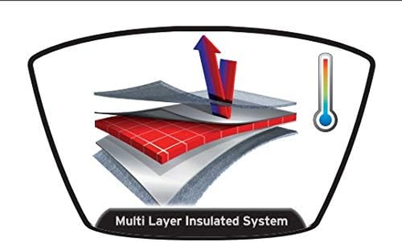 Zefal 1667 Insulated Drink Bottle, ARCTICA PRO 55, Silver/Blue, 19.7 Fl Oz (550 Ml)