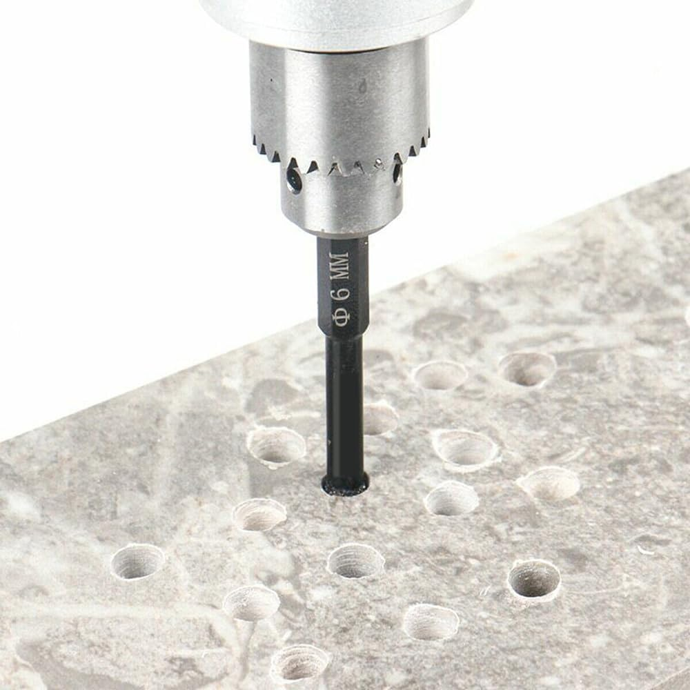 2X 10Mm Porcelain Dry Diamond Core Drill Bit Holesaw Cut Marble Granite Tile image number 5