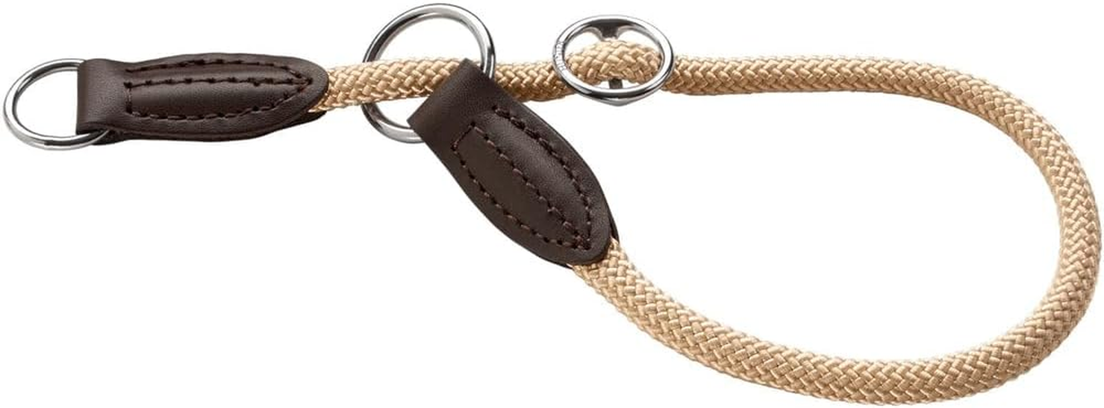 HUNTER Freestyle Training Collar with Stop Ring, 40/8 Cm, Brown