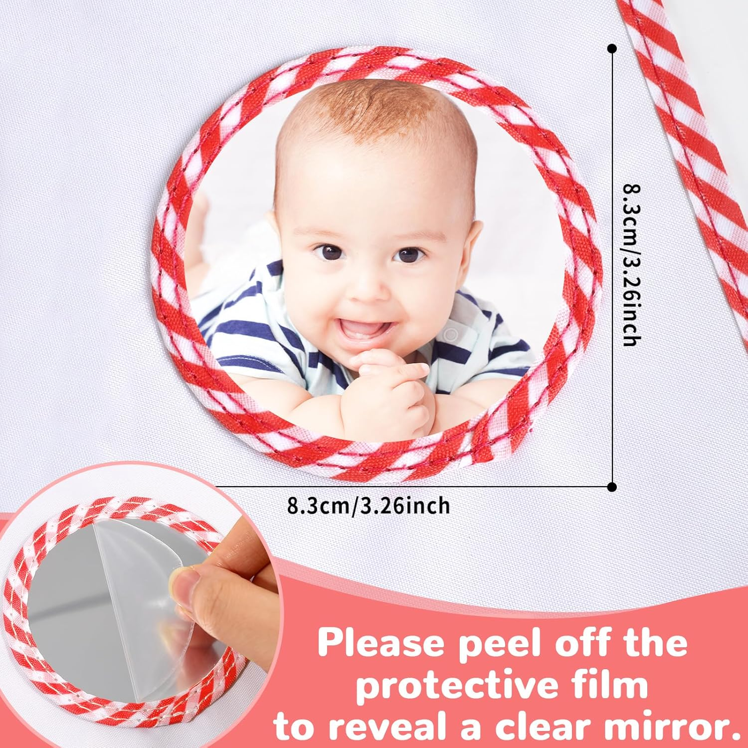 Baby'S My First Family Album Soft Photo Cloth Book Strawberry My First Book of Photos Baby Memory Album Gift Holds 4X6 Pictures for Babies Newborn Toddler & Kids Baby Shower