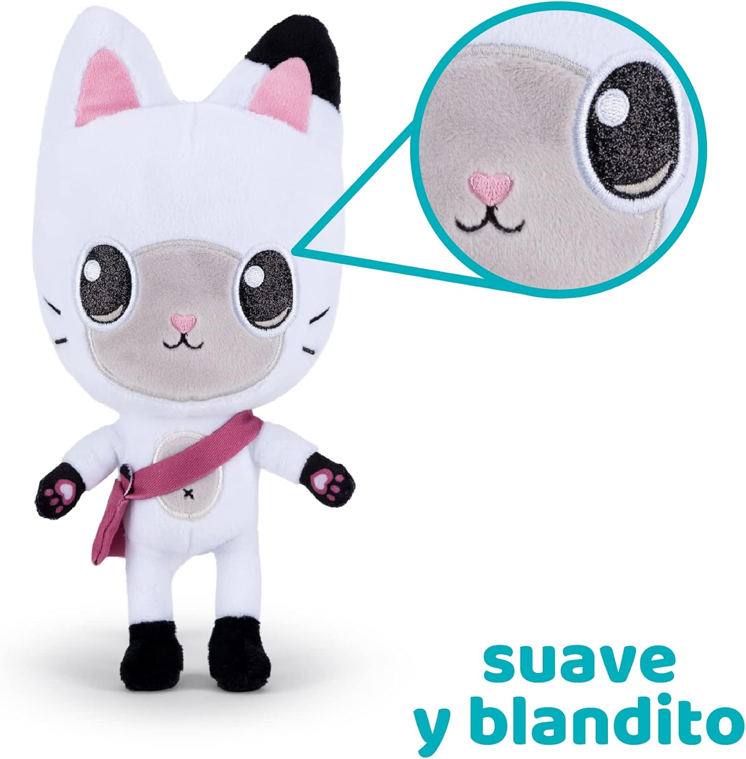 Famosa Softies - Pandy Paws Cartoon Series Gabby'S Dollhouse, 25 Cm, Cuddly, 100% Recycled Fibre, for Children of All Ages, Famous (760022355) image number 1