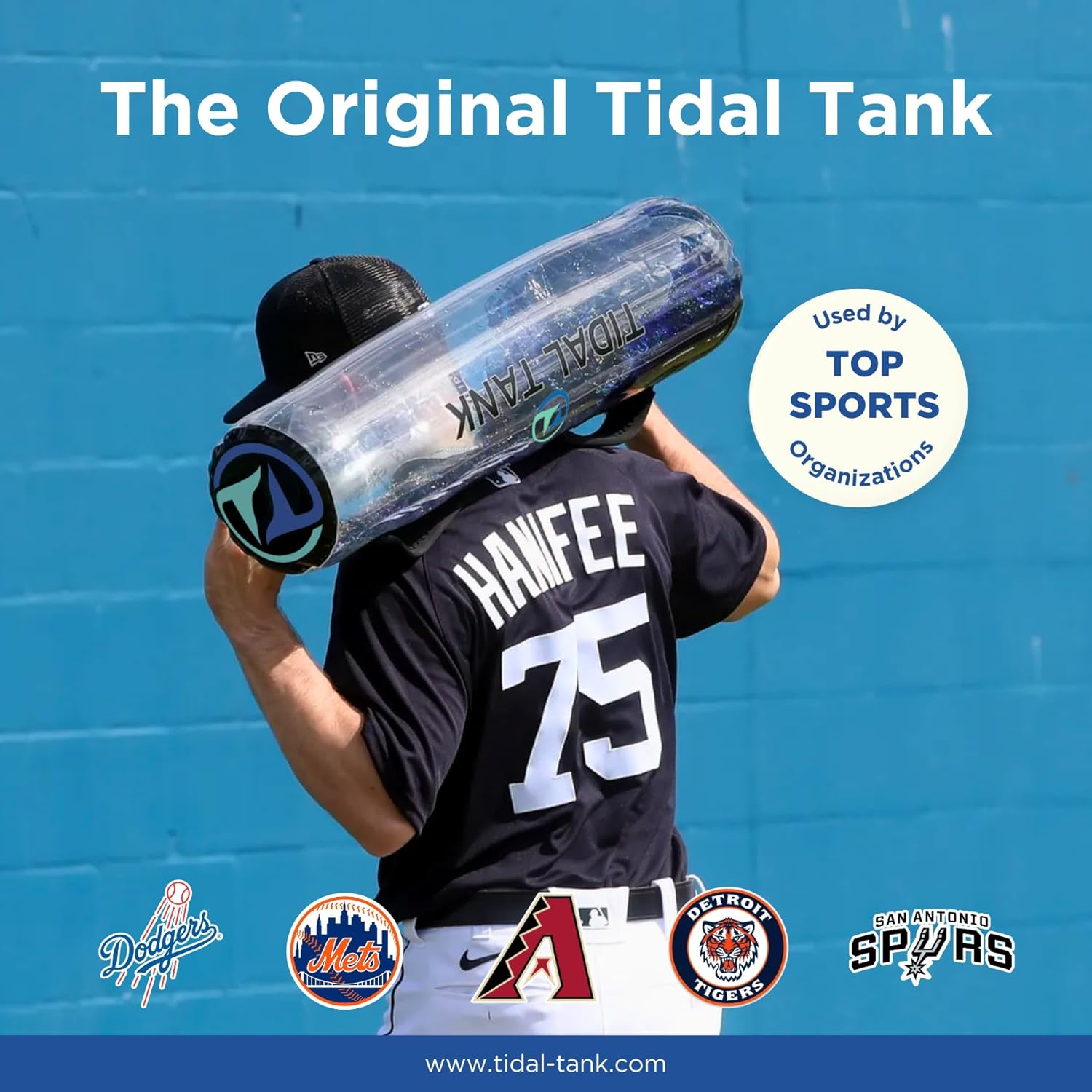 Tidal Tank - Sand Bag Alternative 45 Lbs - Adjustable Aqua Bag and Power Bag with Water - Core and Balance Aquabag - Portable Stability Fitness Equipment - Including Online Training Center image number 2