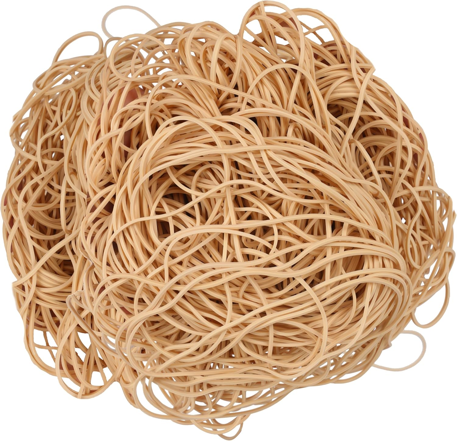 Rubber Bands 7 Inch/200Mm Garbage Can Bands Elastic Beige Large Size #117A 200Grams Trash Can Rubber Bands Elastics Bands image number 4