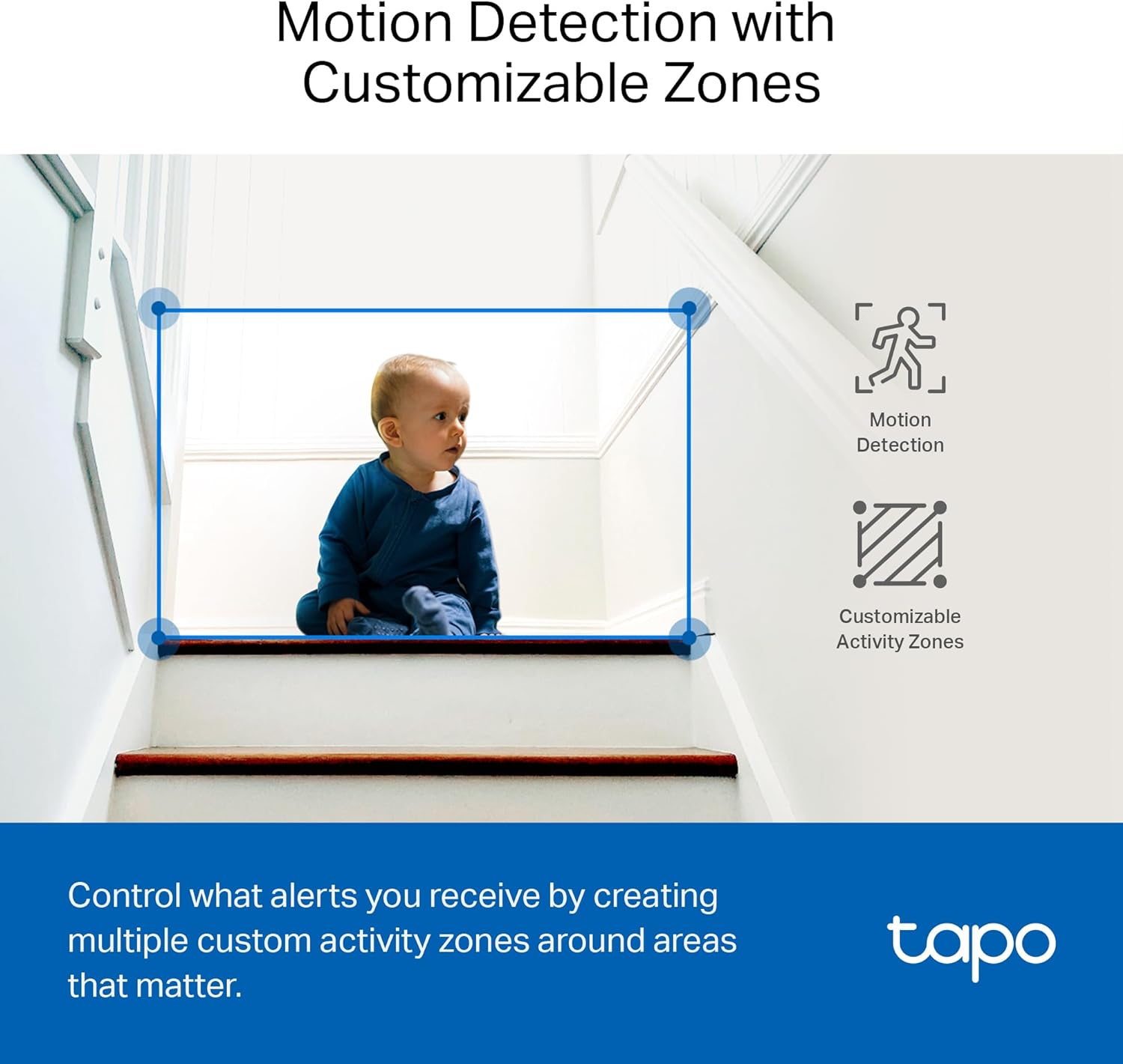 Tp-Link Tapo 2K QHD Pan/Tilt Security Camera for Pet Camera, Baby Monitor, Motion Detection, Motion Tracking, 2-Way Audio, Night Vision, Cloud &SD Card Storage, Works W/Alexa & Google Home(Tapo C220) image number 6
