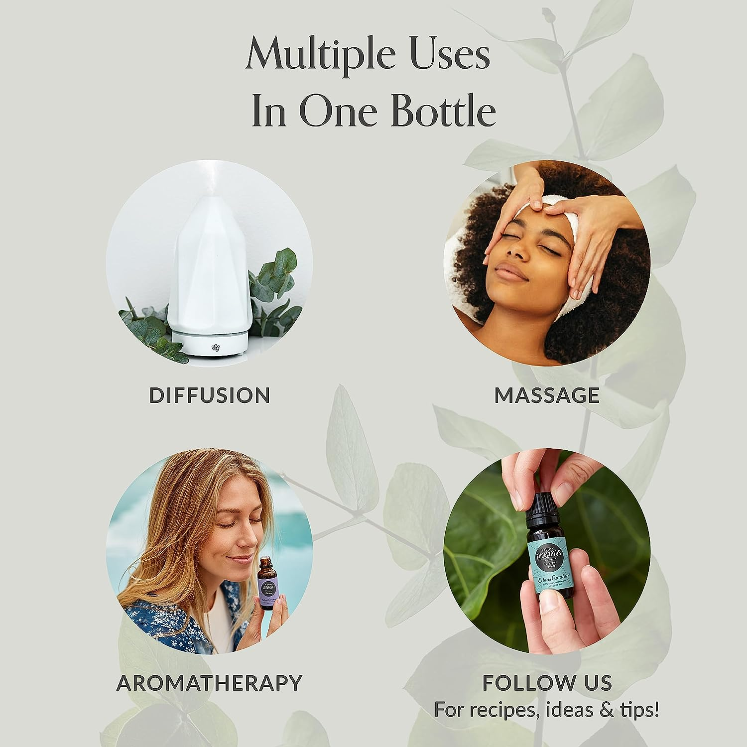 Edens Garden Pure Essential Oil, Eucalyptus, 10Ml image number 2