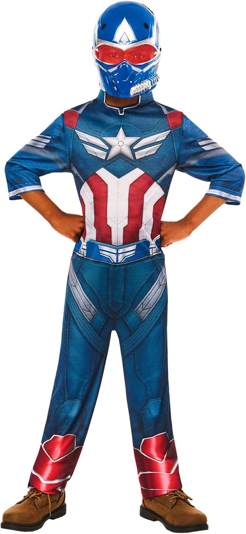 Rubie'S Captain America Costume for Kids - Marvel Captain America: Brave New World - Small (6-8 Yrs) image number 1