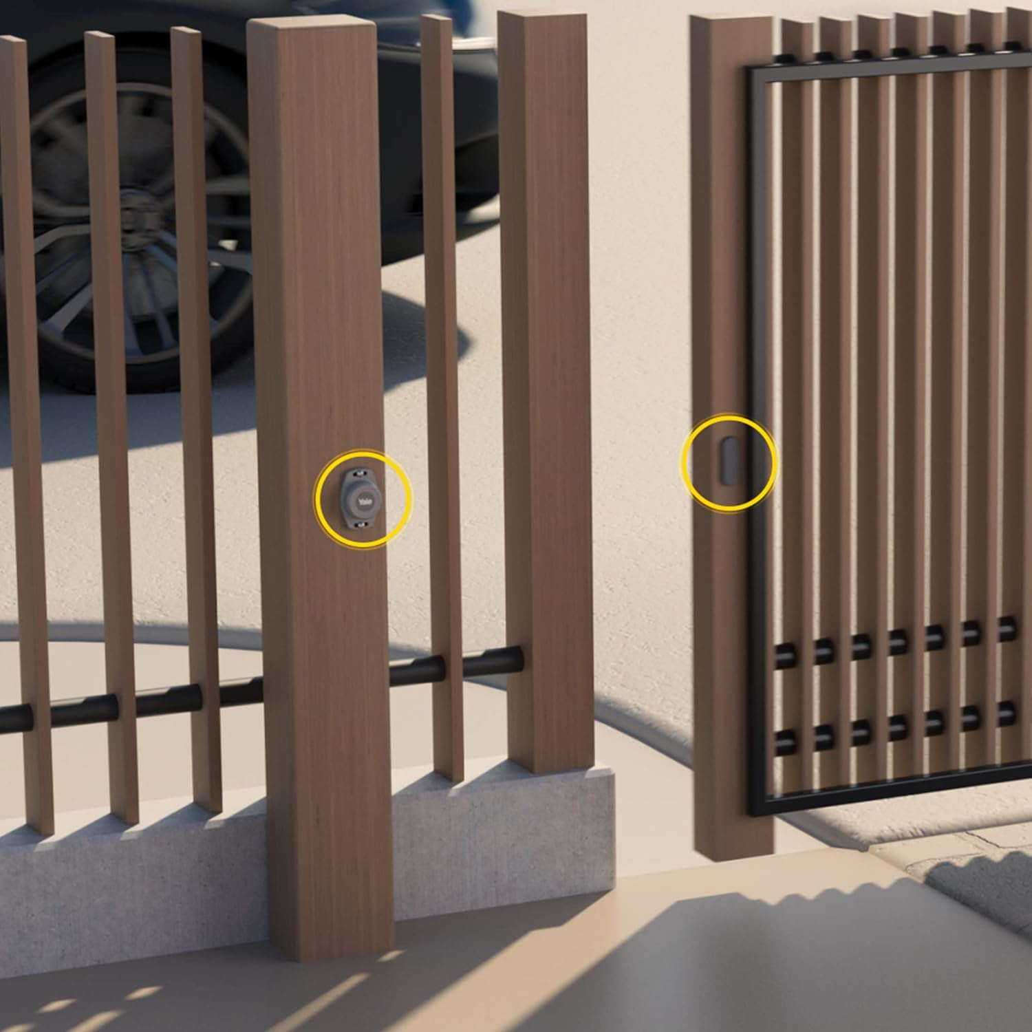 Yale Smart Gate Opening - Connected to Wi-Fi - Automatic Opening - Remote Control - Shared Access - Easy Installation - 05/102310/BW image number 6