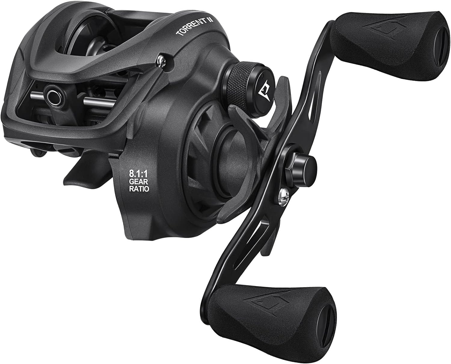 Piscifun Torrent II Baitcasting Fishing Reel, 20LB Carbon Fiber Drag Baitcasters, 6.6:1/8.1:1 Gear Ratio & Magnet Braking System Low Profile Casting Reel, Left/Right Handed image number 3