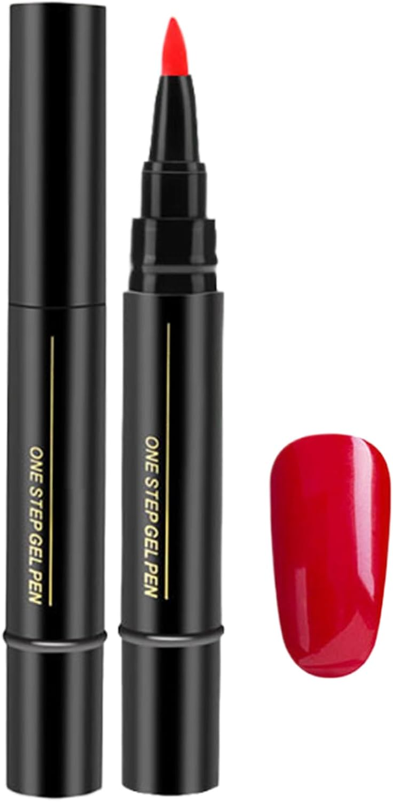 Nail Polish Pens, Nail Varnish Pens for Real Nails, DIY Naill Varnish Pen, Quick Dry Naill Polishs Pen, for Girls and Ladies, Easy Apply No Base Coating Required