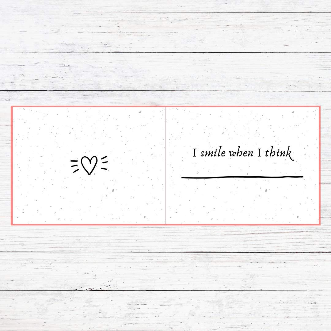 I Love You: Reasons Why I Love You Book Fill in the Blank Love Books for Couples image number 4