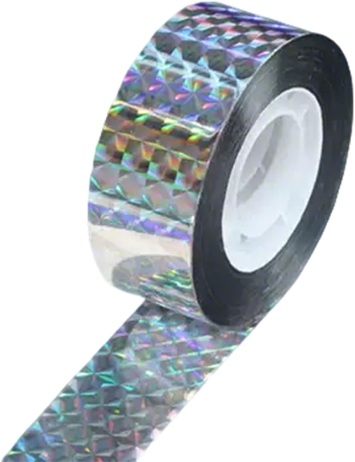 Xolixorium Bird Deterrent Tape 90M, Holographic Reflective Pigeon & Woodpecker Scare Ribbon with Audible and Visual Flash for Outdoor Use image number 1