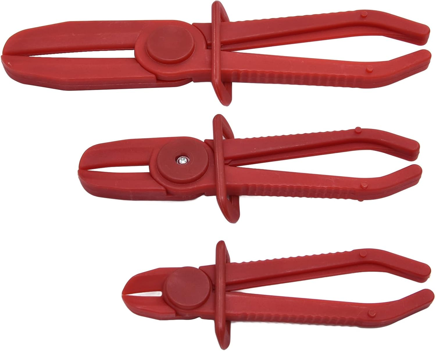3Pcs Hose Pinch Pliers Fuel Line Brake Clamp Nylon Tool Set Kit for Workshop Factory image number 5