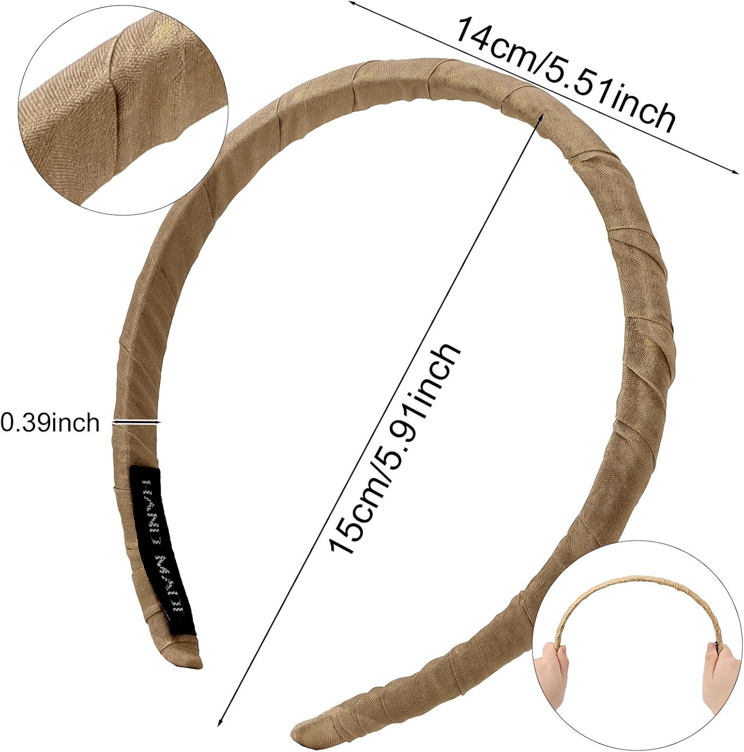 Bumlofa Pack of 5 Hair Wreaths image number 6