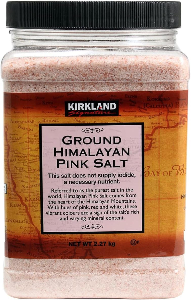 Kirkland Signature Ground Himalayan Pink Salt 2.27Kg