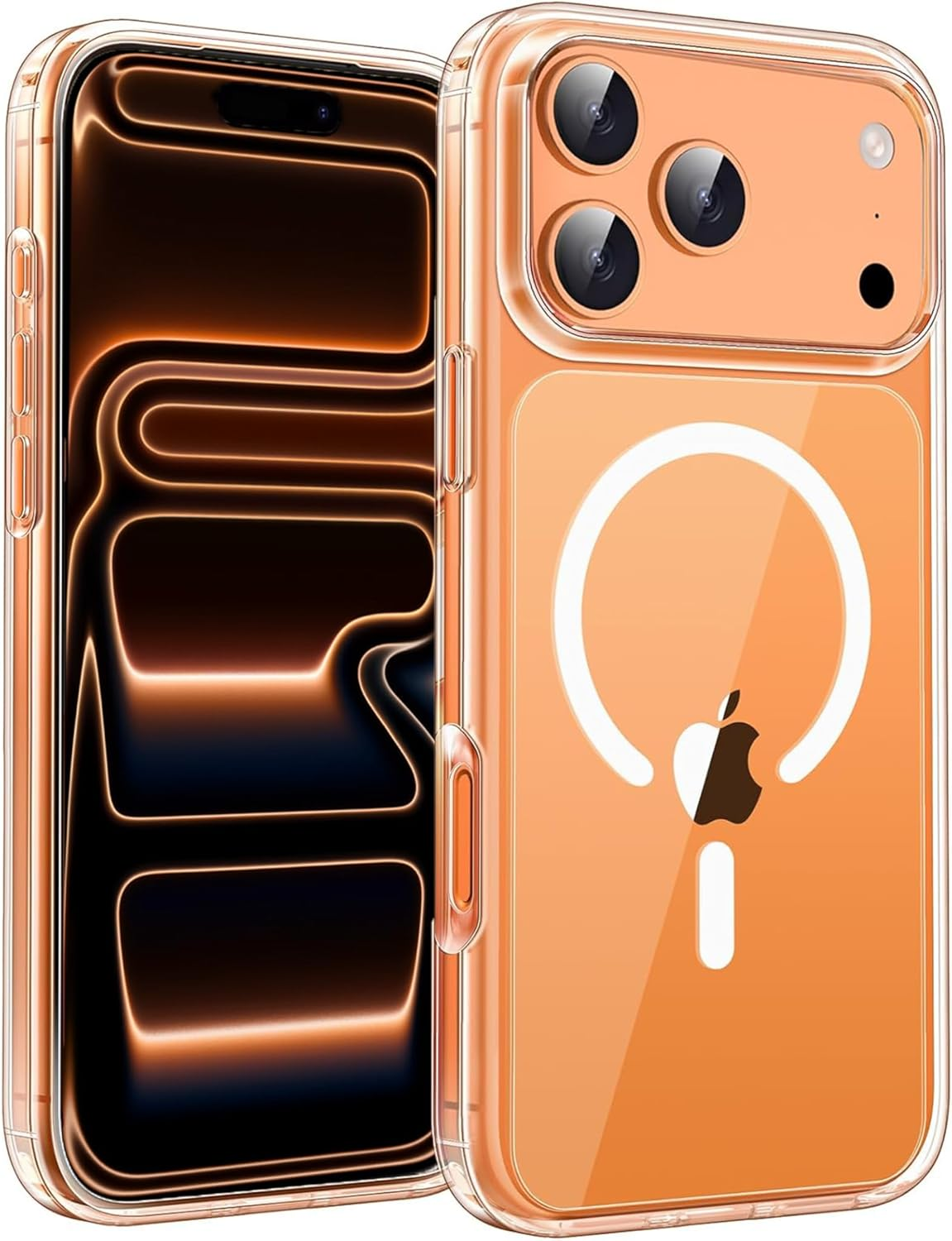 TR4U the Resource for You for Iphone 17 Pro Case Clear Magnetic [Anti-Yellowing] [Military Grade Drop Protection] Hard Back Protective, Compatible with Magsafe Accessories (2025)