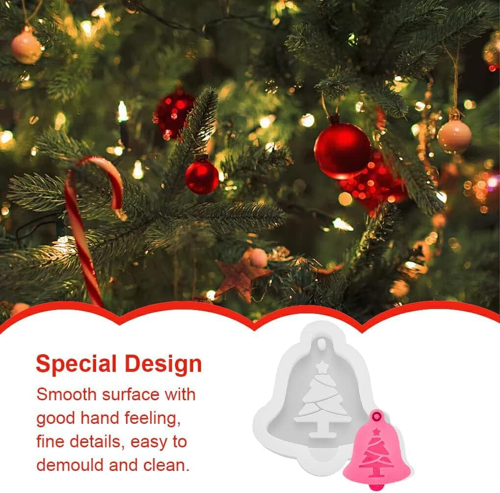 Biscuit Molds Kitchen Baking Handmade Christmas Themed Embossed Mould Dessert Fondant Casting Die Cupcake Chocolate, Xmas Tree B image number 4