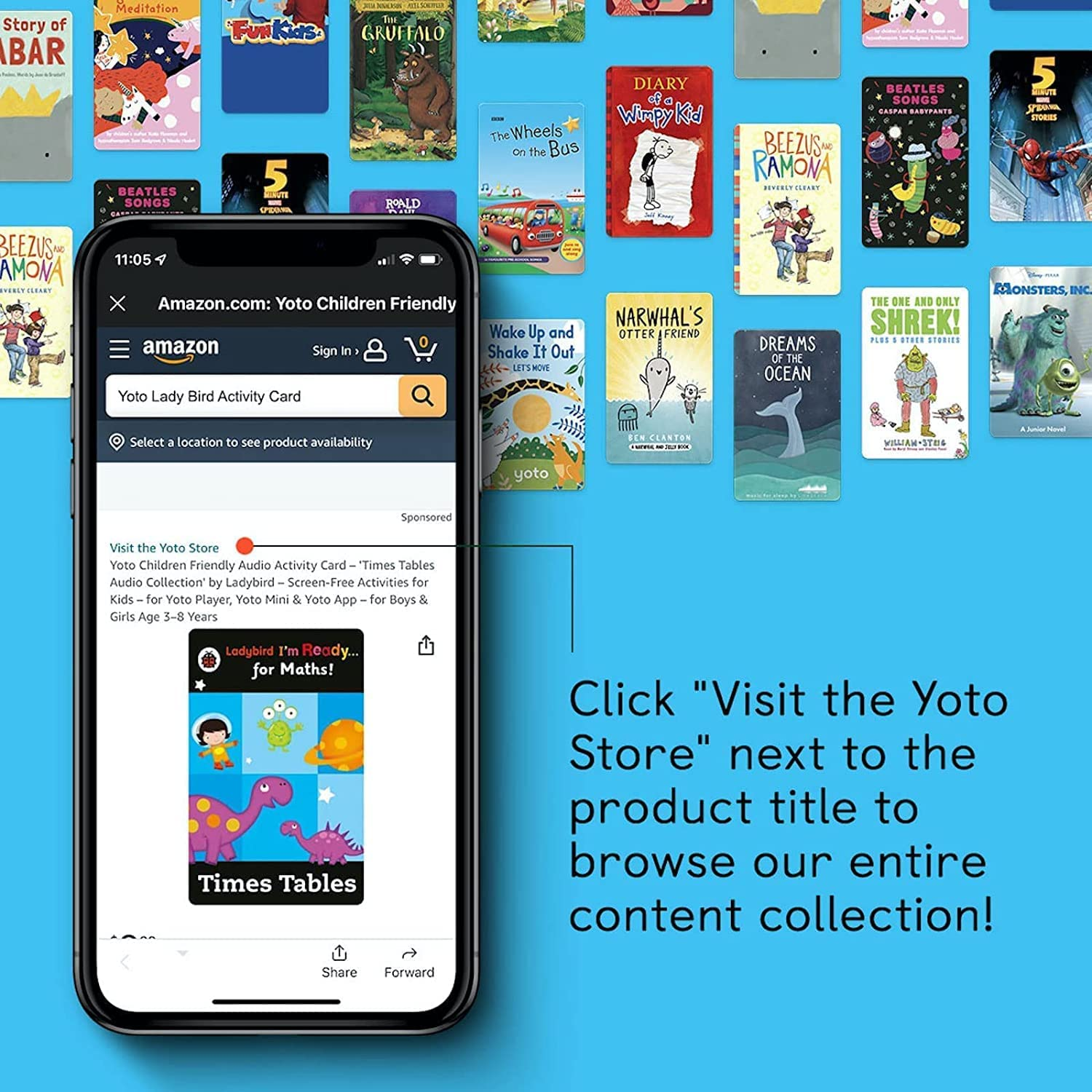 Yoto Where&rsquo;S Spot & Other Stories by Eric Hill &ndash; Kids Audio Card for Use with Player & Mini All-In-1 Audio Player, Screen-Free Listening with Fun Stories for Playtime, Bedtime & Travel, Ages 2+ image number 6