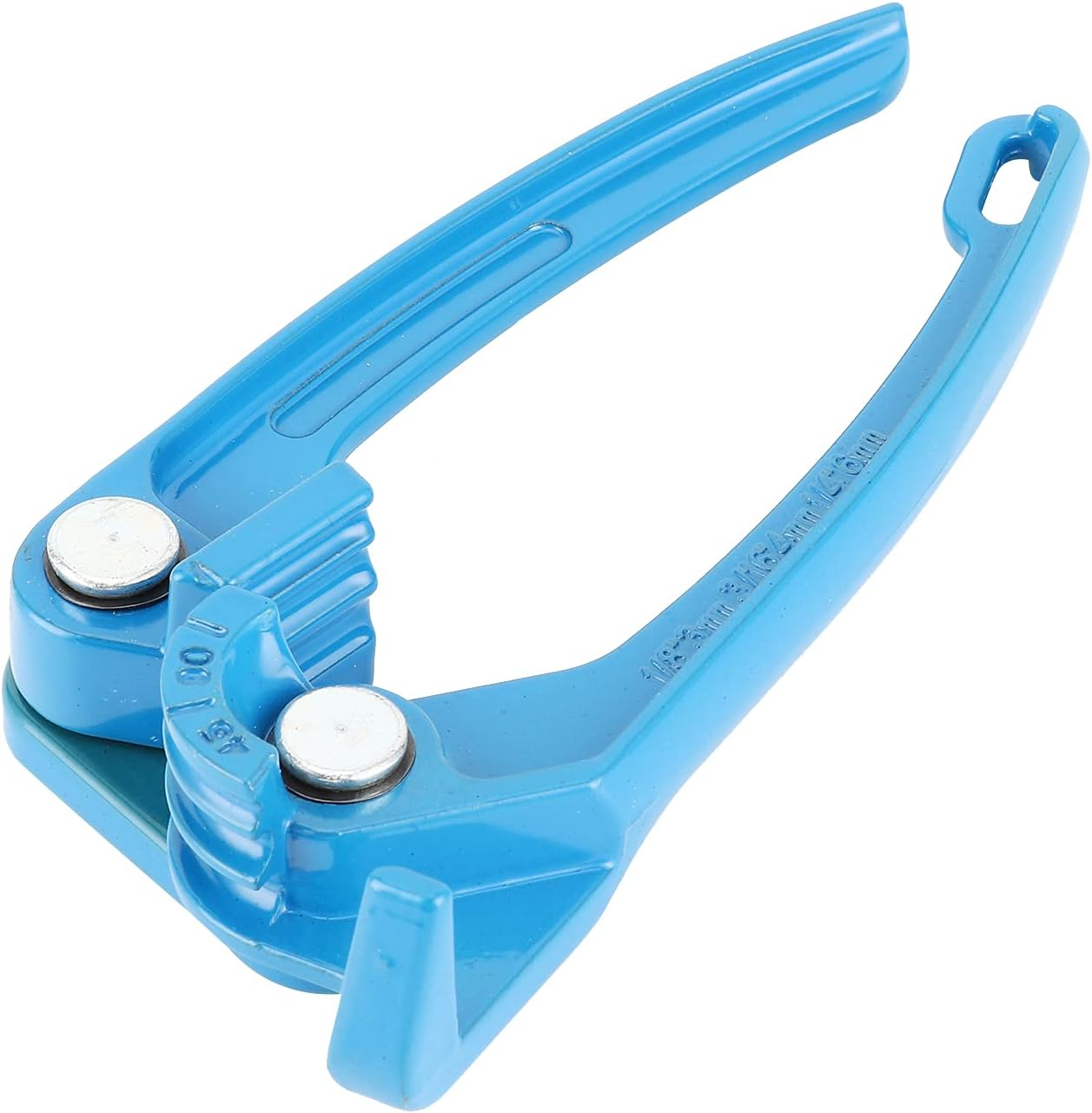 Aluminium Alloy Tube Bender, Handheld Pipe Bending Tool for 3Mm/4Mm/6Mm Tubes, Pipe Bender for Copper & Aluminum Pipes (Blue) image number 4