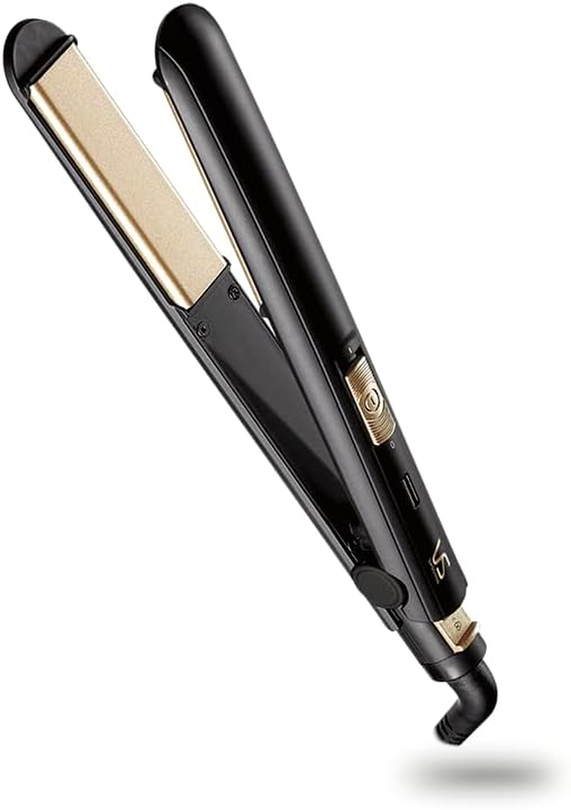 VS Sassoon Ceramic Slim-Lite Hair Straightener &ndash; Slim Flat Iron with 205&deg;C Heat, Smooth Glide Ceramic Plates for Shine, Lightweight Design, Multi Voltage for Global Travel image number 1