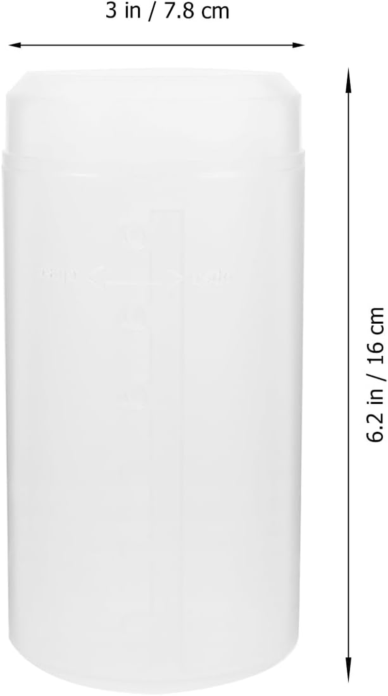 TIDTALEO 3Pcs Retractable Makeup Brush Holders Lid Hair Brush Organisers Waterproof Storage Case Makeup Brushes Container for Home Women Salon Use image number 6