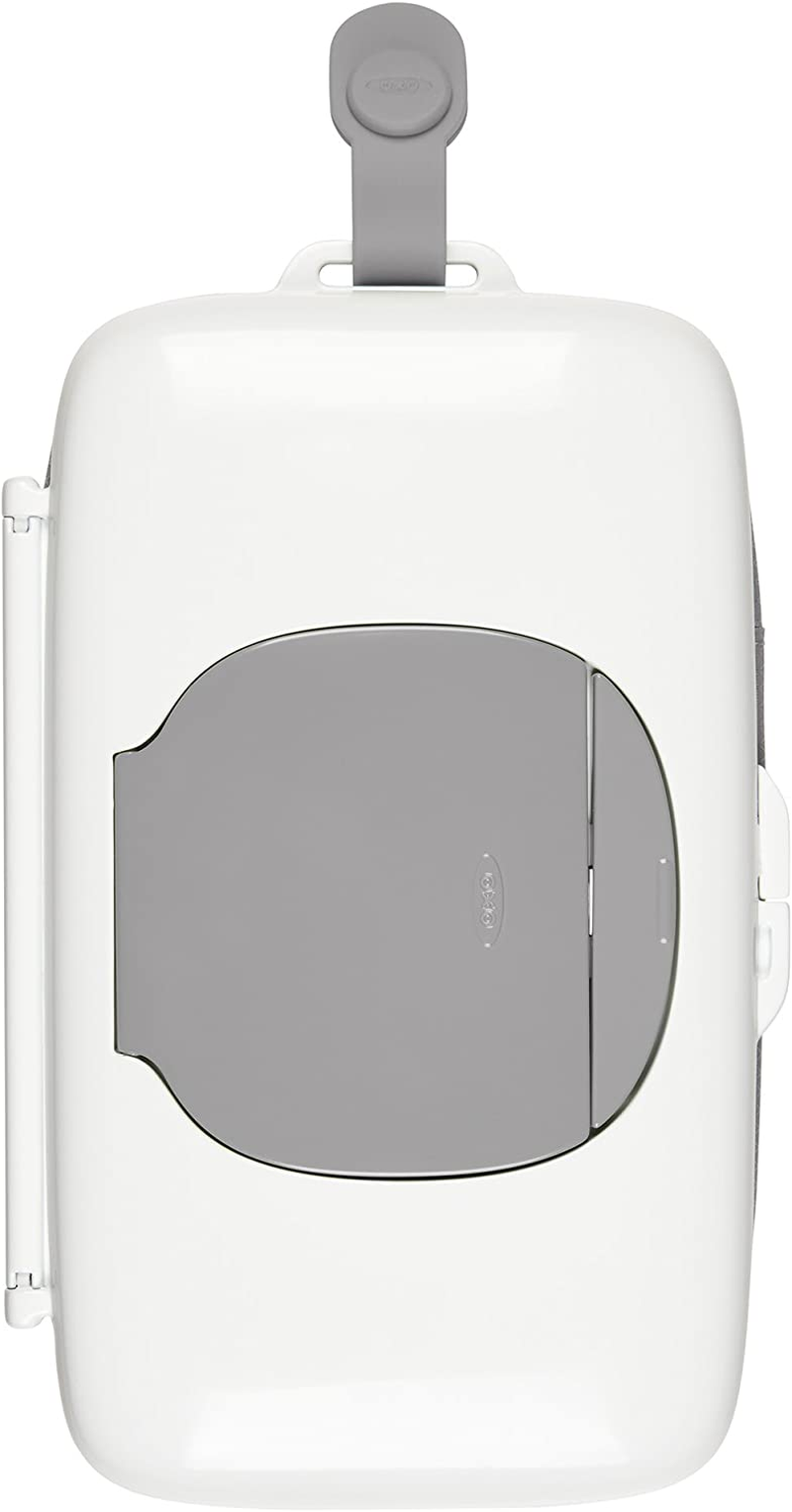 OXO Tot On-The-Go Wipes Dispenser with Diaper Pouch, Gray image number 4