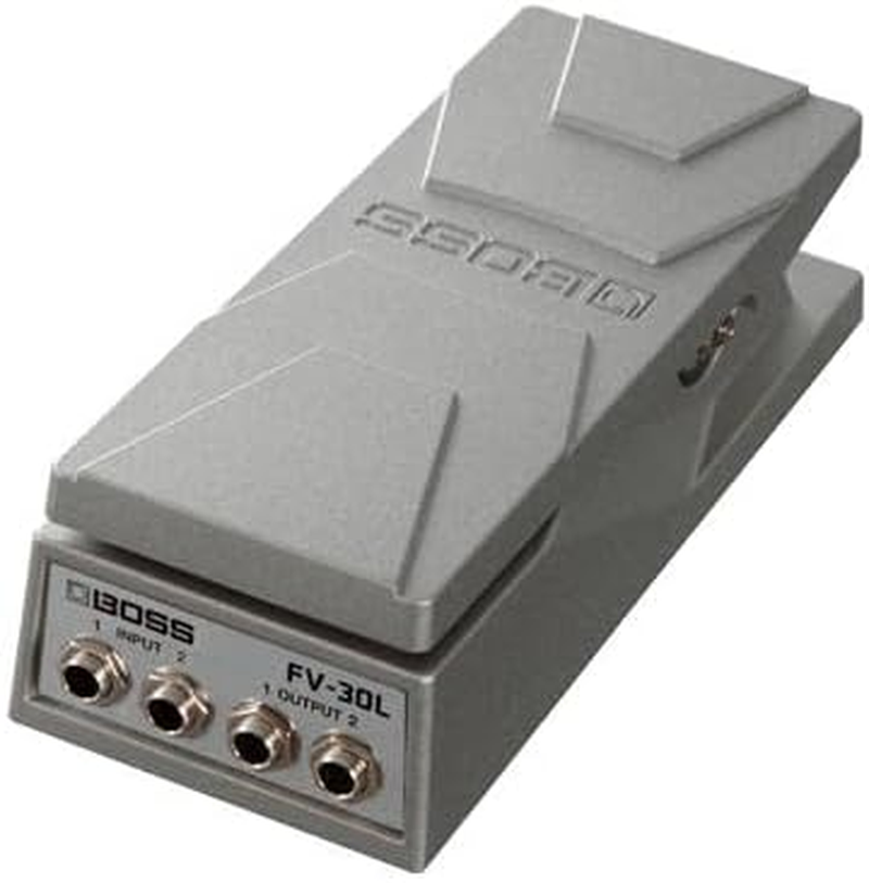 BOSS FV-30L Low-Impedance Compact Foot Volume Pedal for Your Pedalboard | Maximize Space | BOSS Standard Sound Quality, Reliability & Durability | for Stompboxes, Keyboards & Other Digital Instruments image number 3