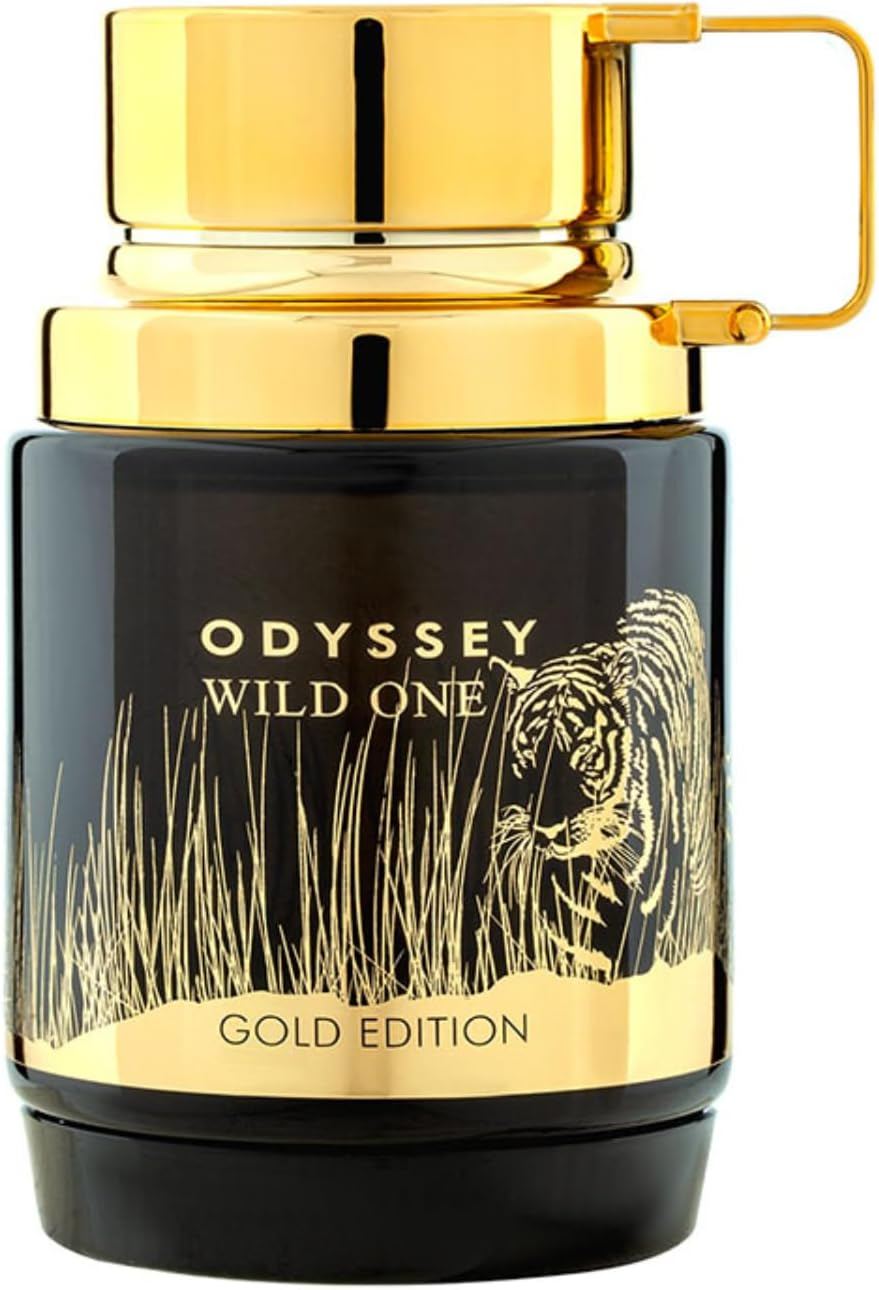 Odyssey - Wild One Gold Edition by Armaf for Men - 3.4 Oz EDP Spray image number 2