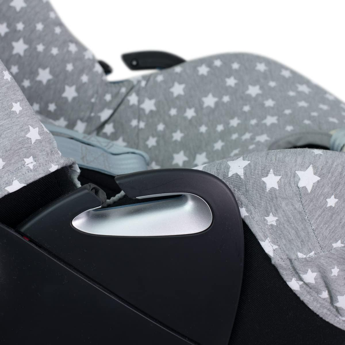 Janabeb&eacute; Car Seat Cover Liner for Cybex Aton Cloud Q, Aton M (White Star) image number 1