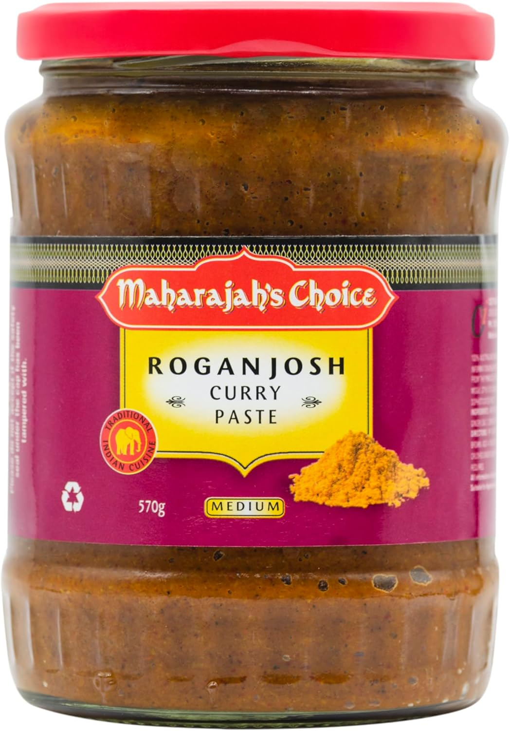 Monika Medium Rogan Josh Curry Paste, 570 G