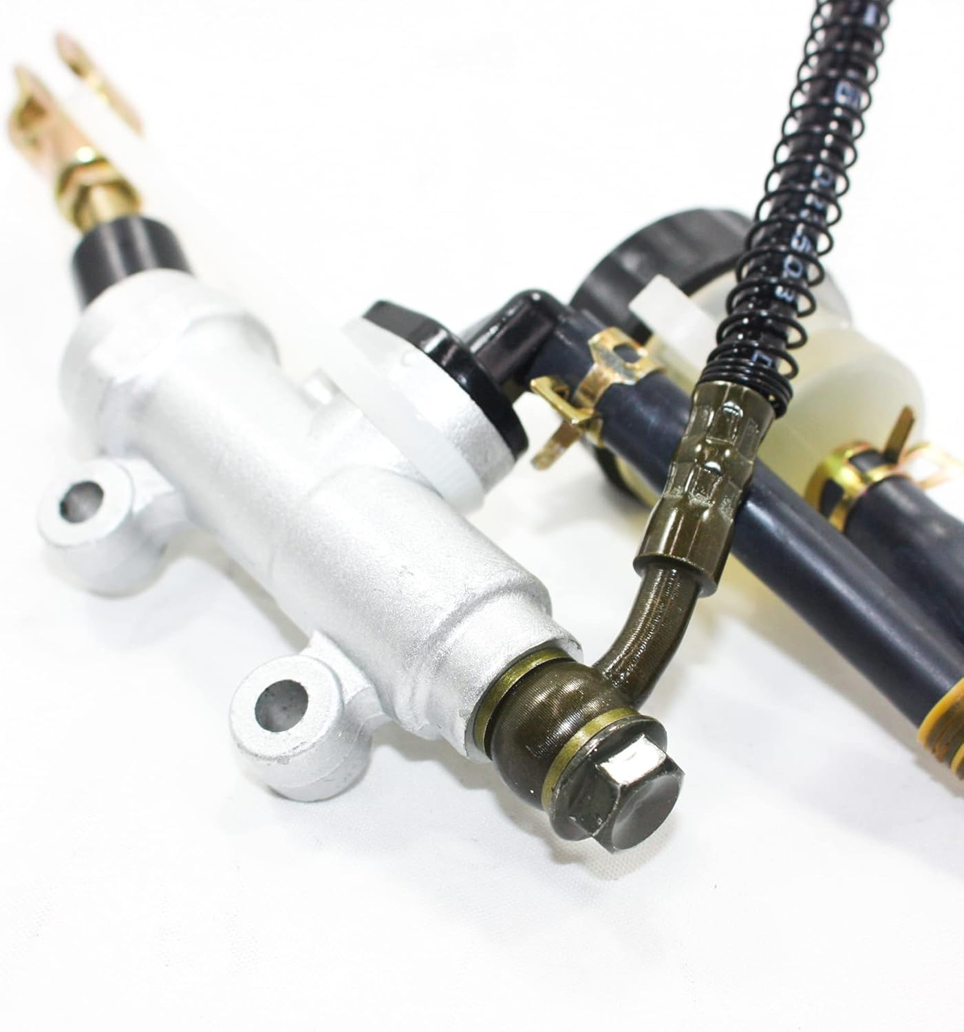 BLYGO Hydraulic Rear Disc Brake Caliper Foot Brake System + Pads 200Cc 250Cc Quad Dirt Bike ATV image number 6